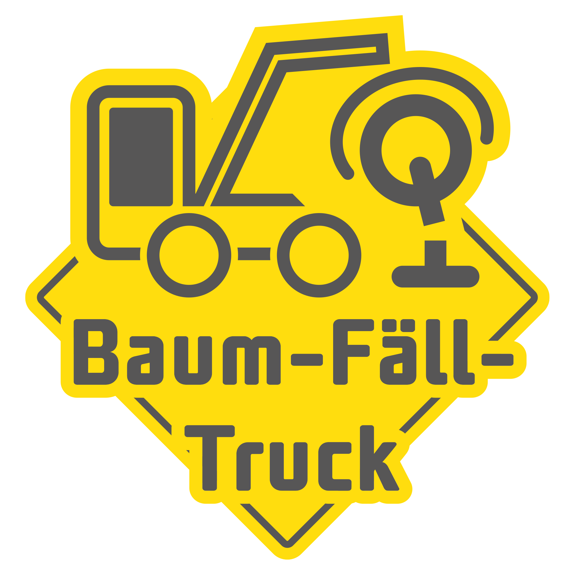 Baum-Fäll-Truck